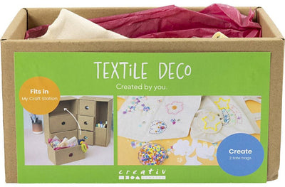 Azienda creativa decorazione tessile My Craft Station, vari colori, 1 scatola