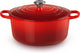 Bandeja para asar exclusiva Le Creuset - ø 28 cm - rojo cereza -