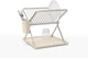 Brabantia sinkside afdruiprek - inklapbaar - met bestekhouder - compact - soft beige