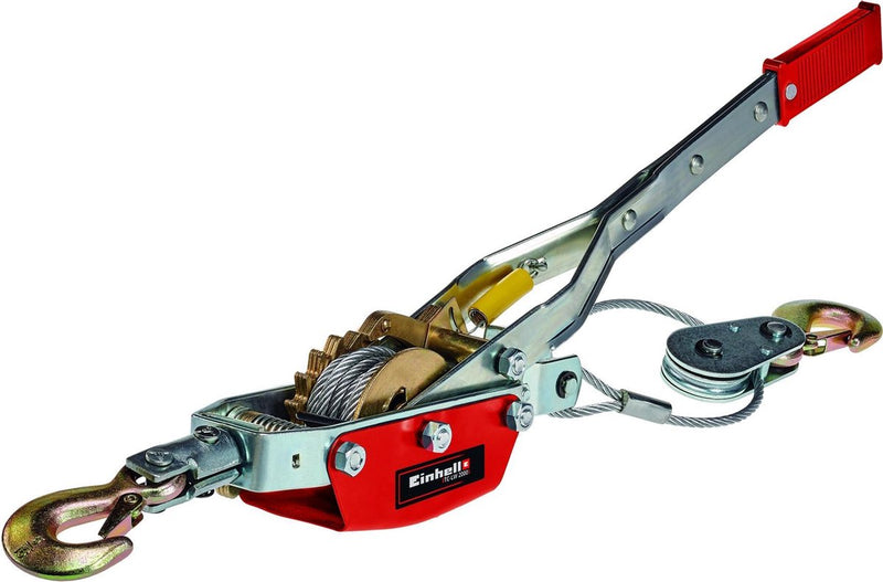Cabrestante manual Einhell tc-lw 2000 - peso máximo de tracción: 2000 kg - distancia máxima: 1,6 m - freno automático