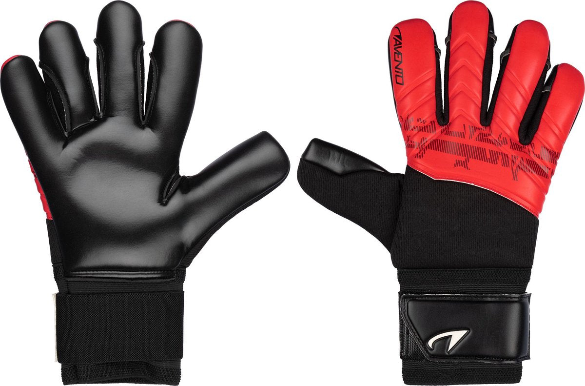 Avento fingersave keepershandschoenen - ultimate grip - volwassenen - rood - maat m