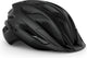 Met crossover fietshelm mannen vrouwen - stadsfietshelm volwassenen - maat xl - black matt