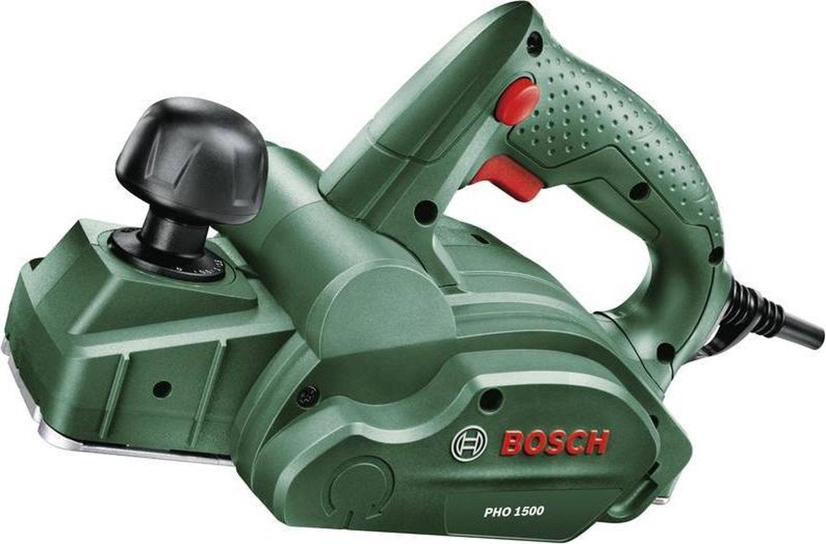 Bosch pho 1500 schaafmachine - op snoer - 550 w - tot 1.5 mm spaandiepte