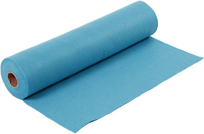 Creativ company hobby felt, w: 45 cm, thickness 1.5-2 mm, 180-200 g, turquoise, 5 m 1 roll