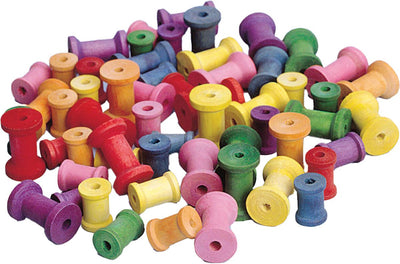 Colorazioni colorate in legno bobine, set di 50