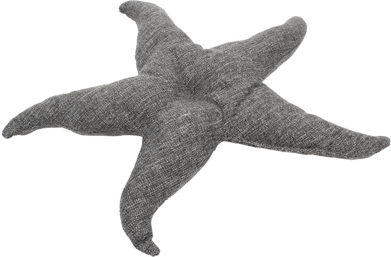 Duvo eco pluche zeester xl - 44x43x6cm grijs