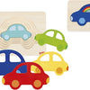 Coche de rompecabezas de la capa goki, 5 capas