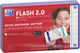 Oxford flash 2.0 - flashcards - ruled - a7 - purple border - 80 pieces