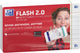 Oxford flash 2.0 - flashcard - a righe - a7 - bianco - 80 pezzi