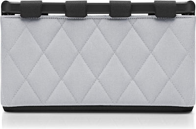 Caja de almacenamiento Reisenthel framebox s - 7l - marco rombo gris claro