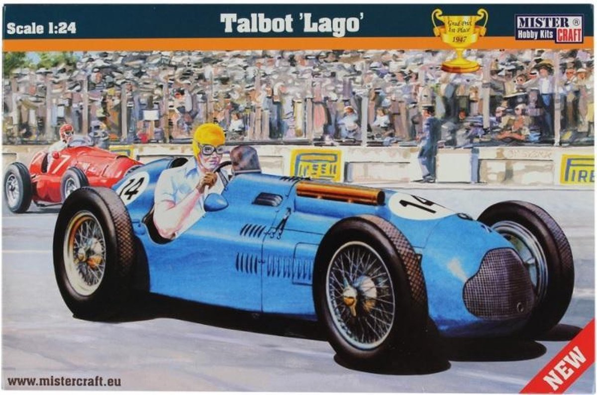 Mastercraft mistercraft talbot lago 1947 (modelbouw, 1:24)