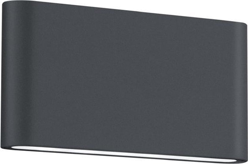 Trio thames ii - lámpara de pared - antracita - incl. 2x SMD 4,5W - iluminación arriba y abajo - montaje en pared - no regulable - iluminación exterior - IP54
