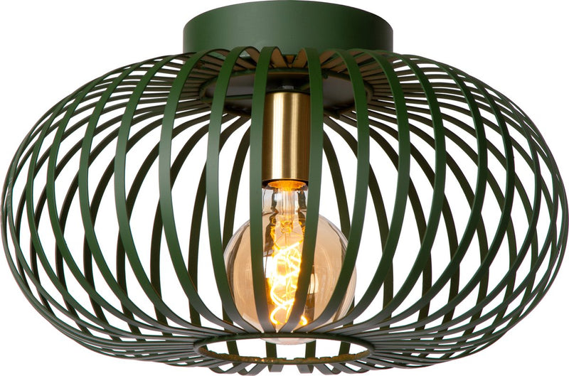 Lucide manuela - lampada da soffitto (lampada da soffitto) - ø 39,5 cm - 1xe27 - verde
