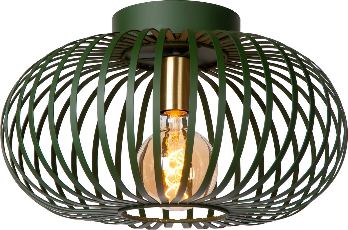 Lucide manuela - lampada da soffitto (lampada da soffitto) - ø 39,5 cm - 1xe27 - verde