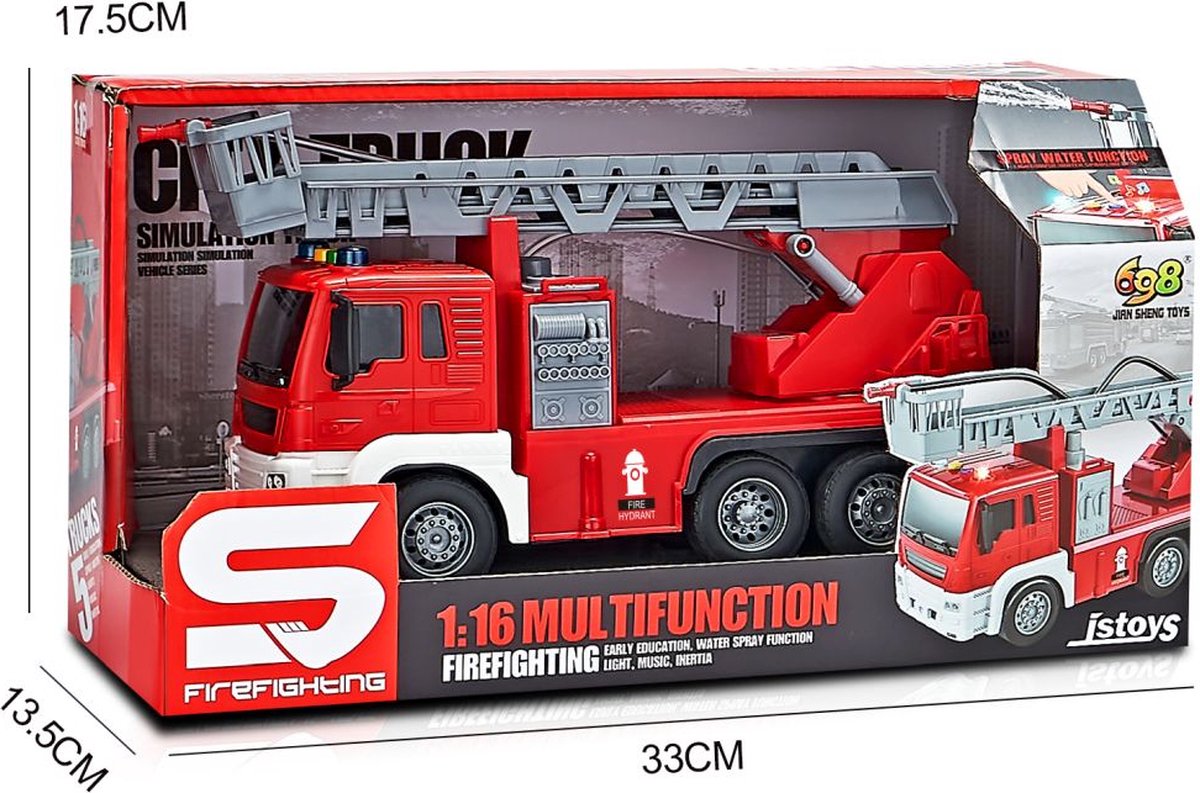 Amuuso 1 16 camion dei pompieri.