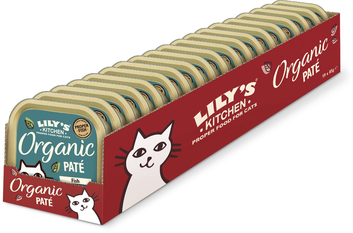 Cucina Lily's Cat Paté di pesce biologico