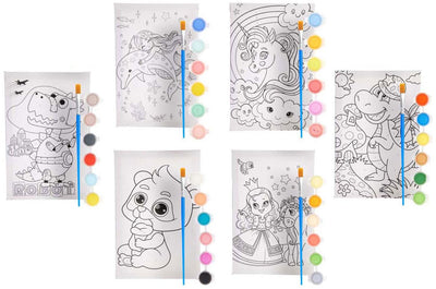 Juego de pintura por números - juego de 12 cuadros