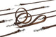 Beeztees - guinzaglio per cani - pinzato - marrone - 130x20 cm