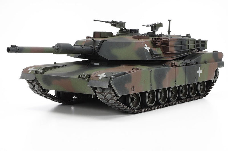 Maqueta de vehículo militar Tamiya - 25216 u.s. tanque m1a1 abrams - plástico ucraniano - 1:35 - fabricación de modelos