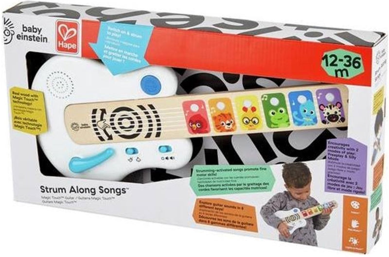 Hape Baby Einstein Magic Touch Chitarra Musicale - Strumento Giocattolo - Bianco