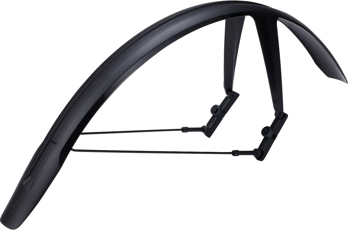 Bbb cycling spatbord achter - discguard plus - verstelbaar compatibel met schijfremmen - mountainbike racefiets - bfd-66r