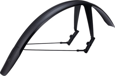 Bbb cycling spatbord achter - discguard plus - verstelbaar compatibel met schijfremmen - mountainbike racefiets - bfd-66r
