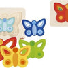 Farfalla puzzle a strato Goki, 5 strati