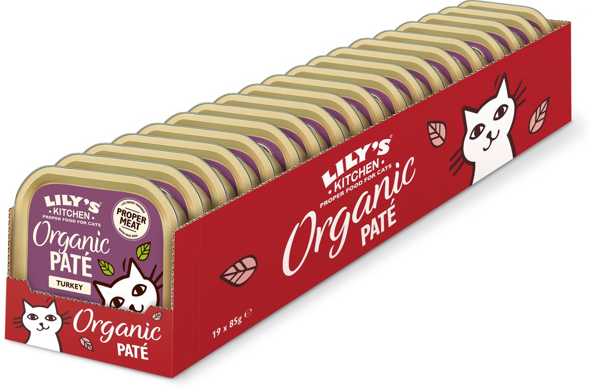 Lily's Kitche's Cat Organic Turkey Pat