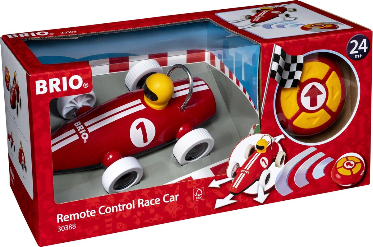 Coche de carreras teledirigido Brio - 30388