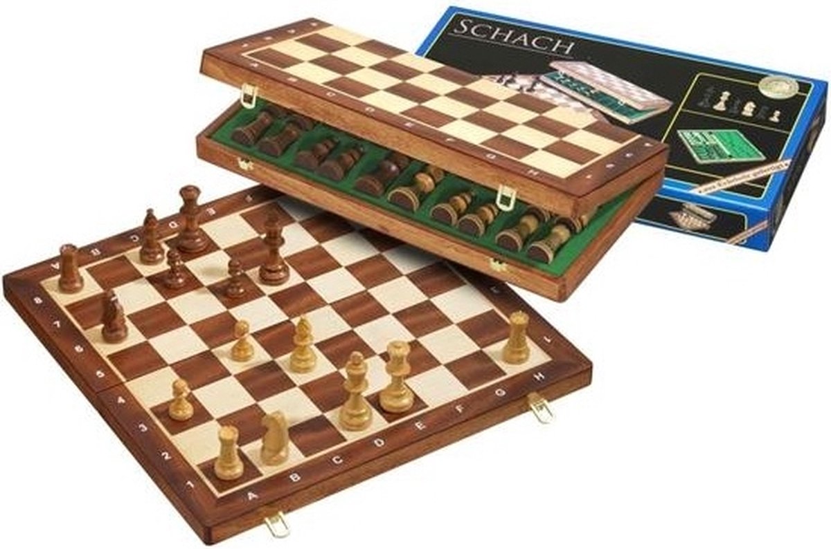 Cassetta per scacchi Philos de luxe kh 90mm