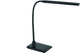 Eglo laroa tafellamp - bureaulamp - leeslamp - inclusief led - hoogte 48 cm - zwart - kantelbaar draaibaar - touch dimbaar