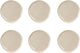 Medard de noblat - lino oslo - piatto da dessert 22 cm - 6 pezzi - gres