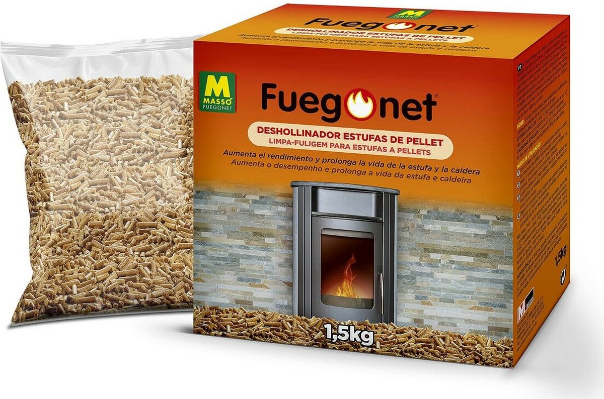 Masso 231296 pellet per la rimozione della fuliggine marrone