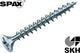 Tornillo para aglomerado Spax galvanizado pk 4,0 x 30 - 1000 piezas