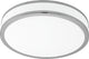 Eglo palermo 2 - wand plafondlamp - 1 lichts - ø41 cm - wit, chroom