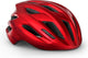 With idolo bicycle helmet men women - racing bicycle helmet adults - size m l (52-59cm) - red allic glossy