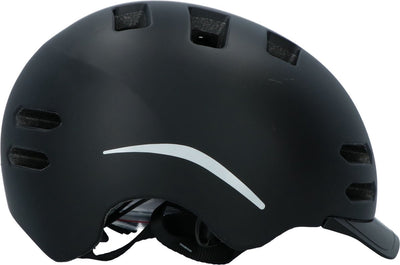 Dresco fietshelm urban pedelec - medium - 55-58cm - zwart