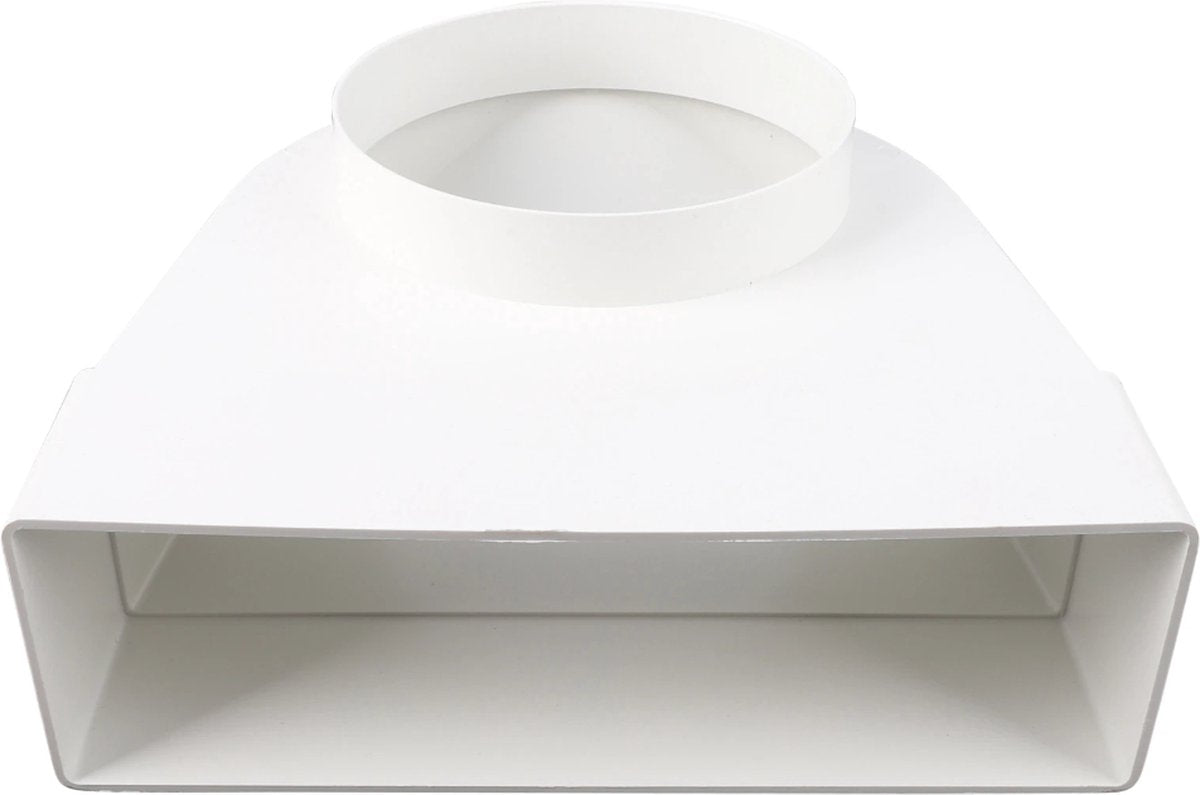 Starx adaptador ángulo recto de redondo a rectangular 125 a 204x60mm (45.709.33)