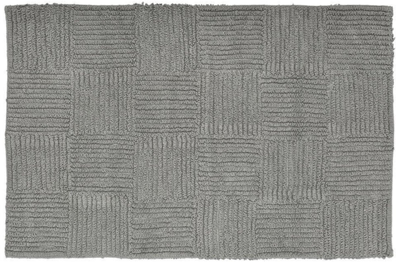 Sealskin reverse badmat 60x90 cm - katoen - grijs