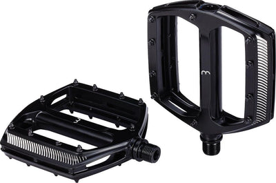 Bbb cycling bicycle pedals mountain bike - aluminum - suitable for e-bike - anti-slip pedals mtb - flat pedals - bicycle pedals - coolride black - bpd-36