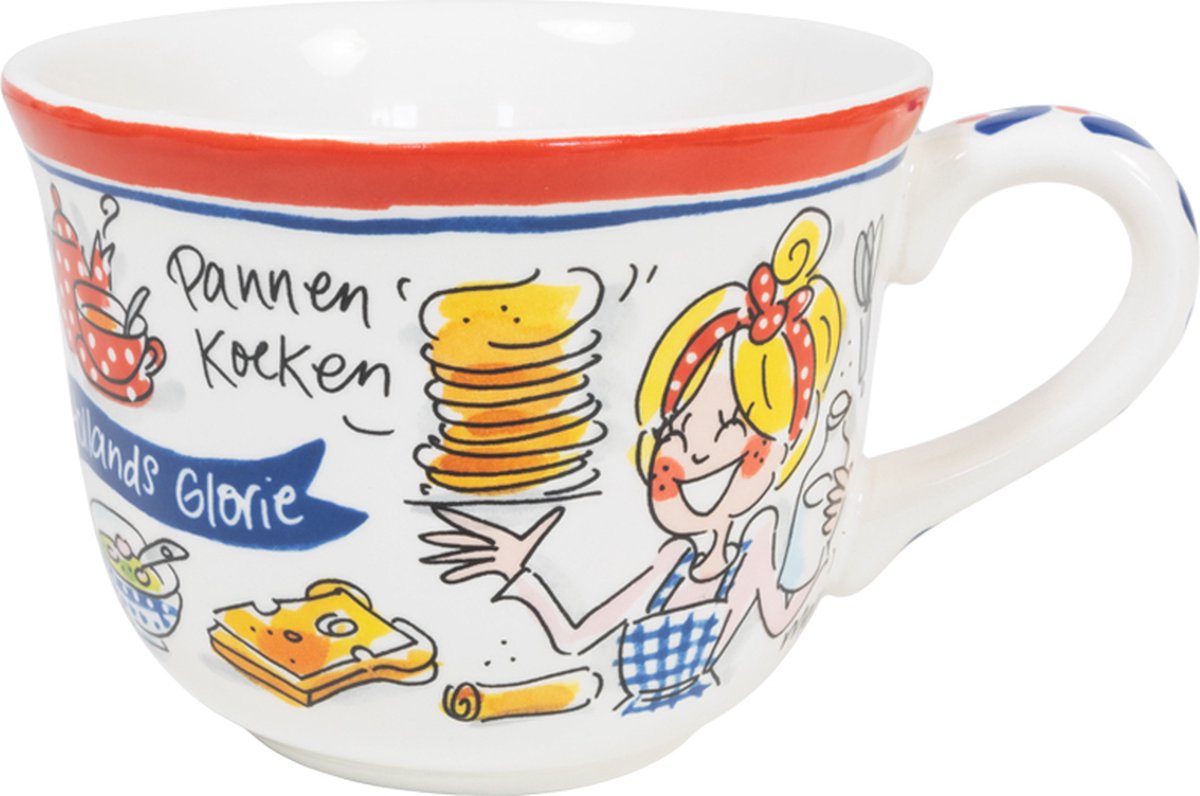 Ciotola per zuppa Blond Amsterdam Specials Dutch Glory con manico ø14 cm