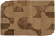 Alfombra Woood livo - algodón y lana - marrón - 170x240