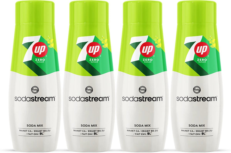 Sodastream siroop 7up zero 4-pack
