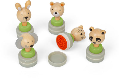 Bigjigs Stamps Wooden, 5st.