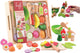 Set insalata Jouéco - cibo e bevande giocattolo in vassoio di legno