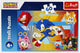 Trefl - puzzle - 60 - sonic in azione sega sonic the hedgehog