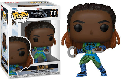 Figura da collezione Marvel Funko Pantera Nera pop! Wakanda Forever Nakia 9 cm multicolori