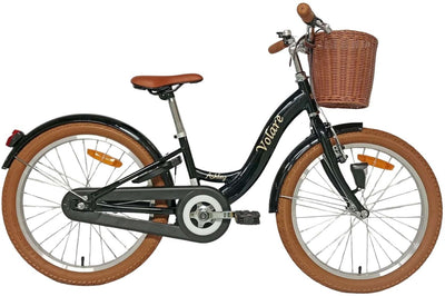 Volare ashley children's bicycle - girls - 24 inches - black