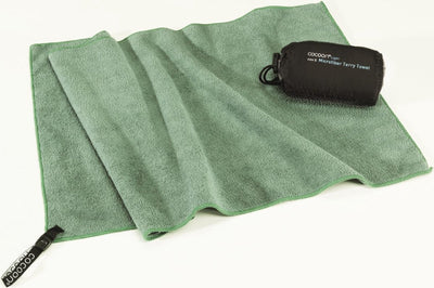 Toalla de rizo Cocoon ligera - mediana - verde bambú