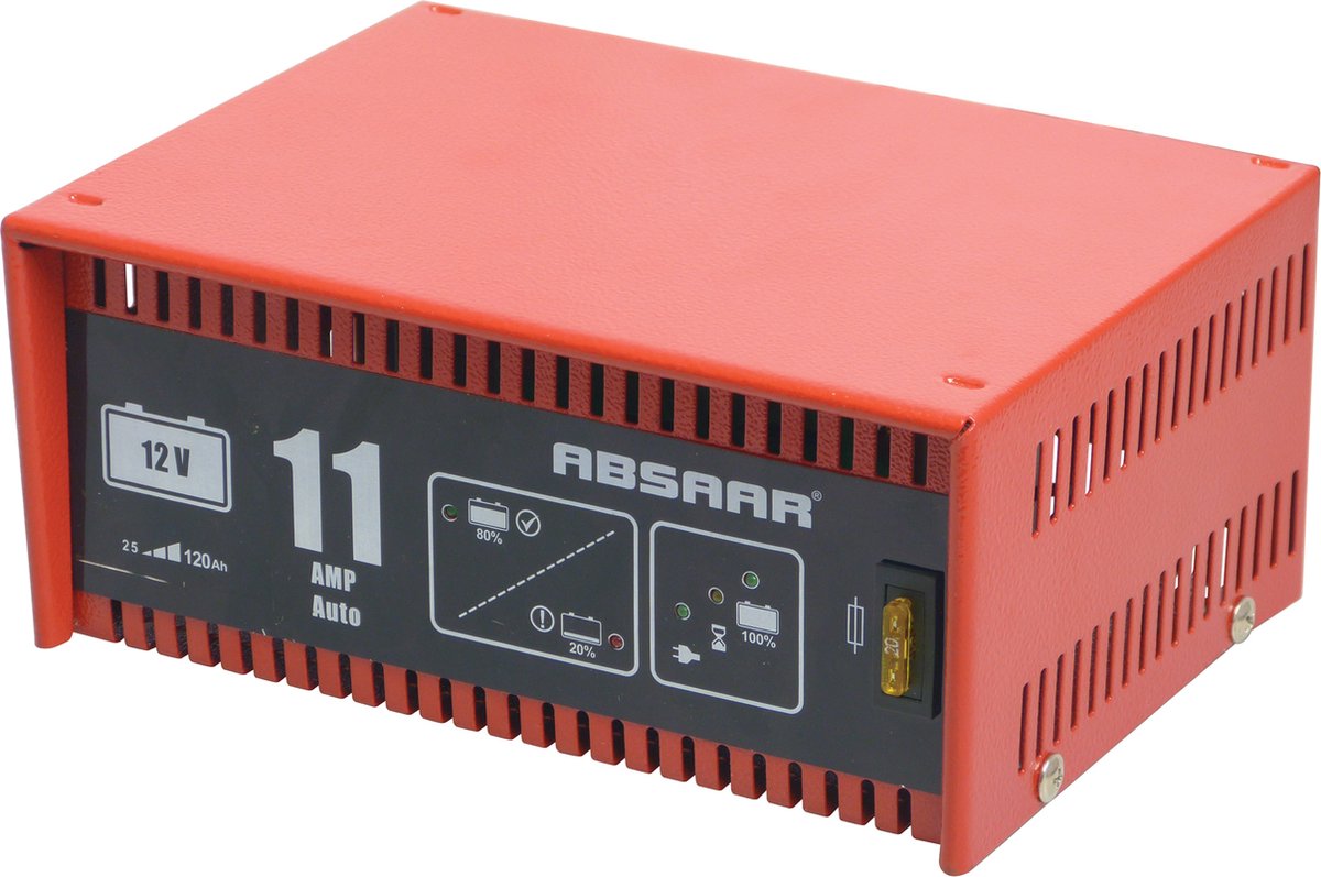 Caricabatterie Absaar 12 volt - caricabatteria professionale completamente automatico - 11a
